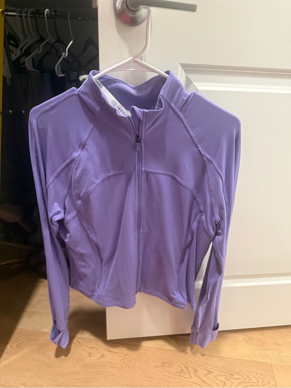 Cropped define jacket